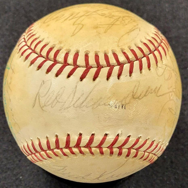 1976 St. Louis Cardinals (26) Team Signed Baseball Schoendienst Simmons ~ PSA