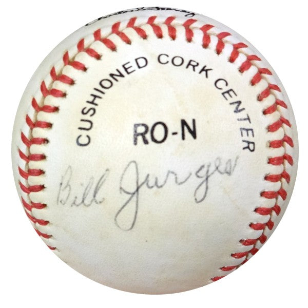 Bill Jurges Signed NL Baseball Chicago Cubs, New York Giants PSA/DNA