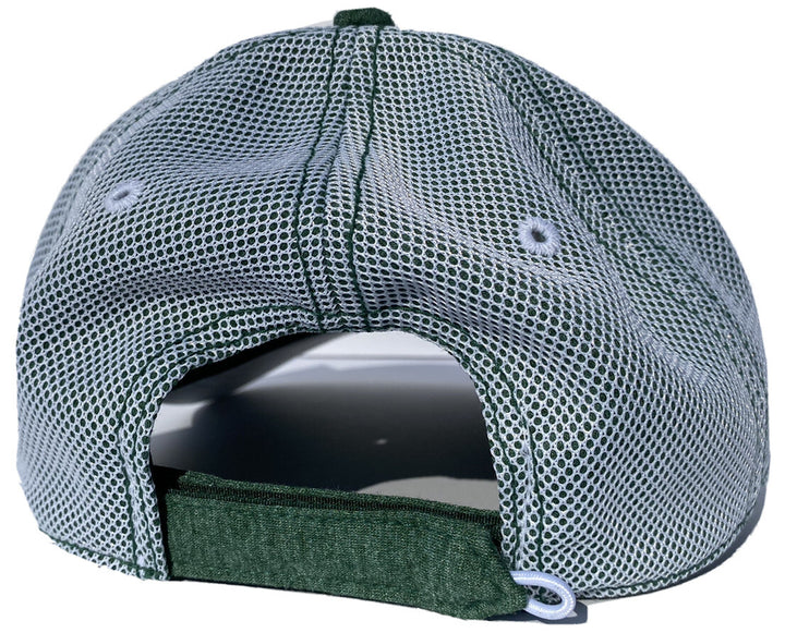 2025 MASTERS HEATHERED GREEN PERFORMANCE MESH BACK HAT AUGUSTA NATIONAL GOLF NEW