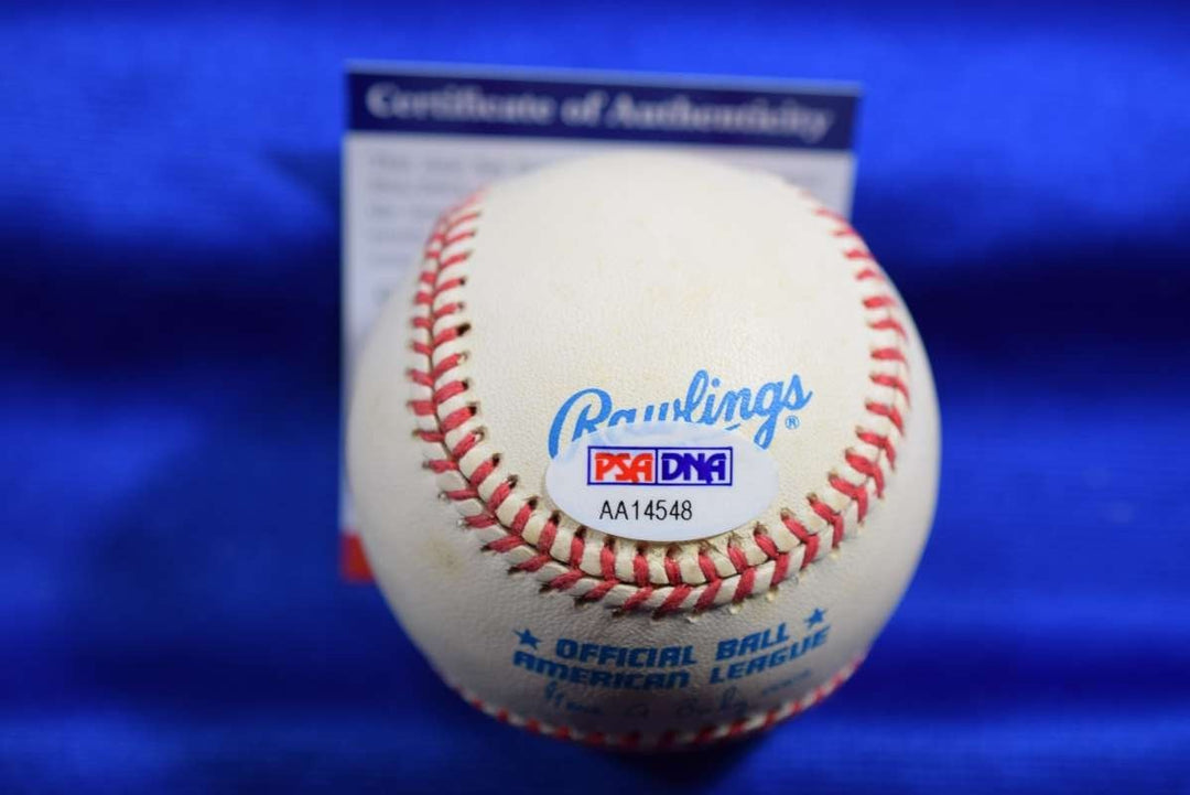Yogi Berra PSA DNA Autographed OAL American League Signed Baseball Yankees