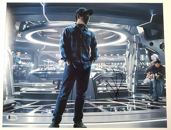JJ ABRAMS Signed 11x14 Photograph Star Trek Director w/ BAS Beckett COA