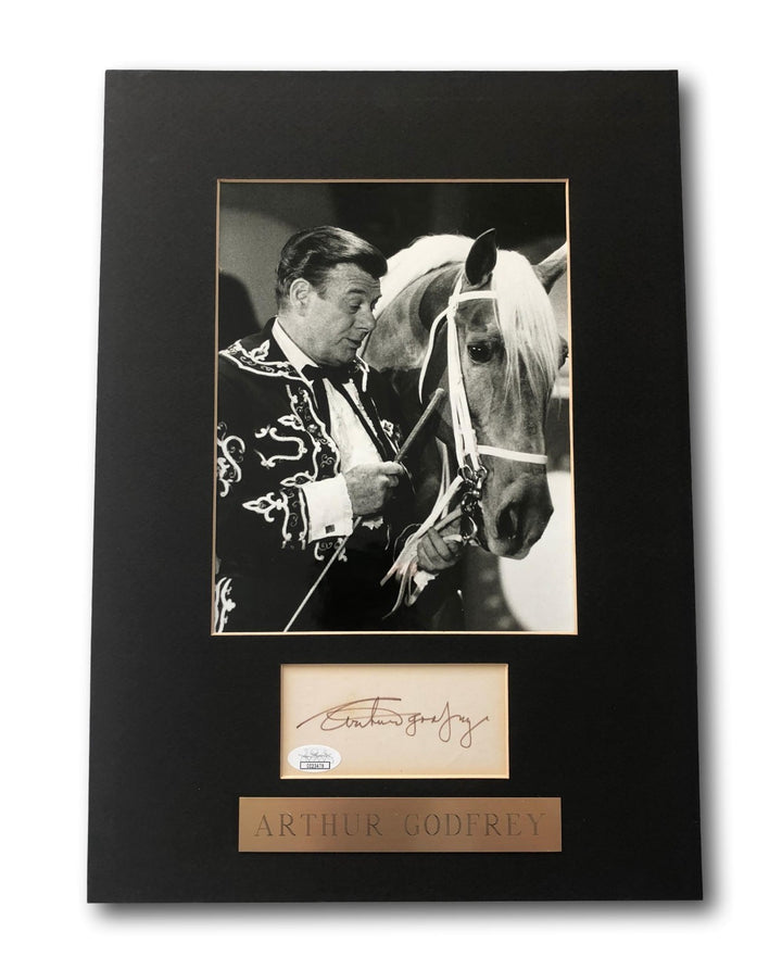 Arthur Godfrey Signed Cut Photo Collage Matted JSA COA Autograph Radio 11x14