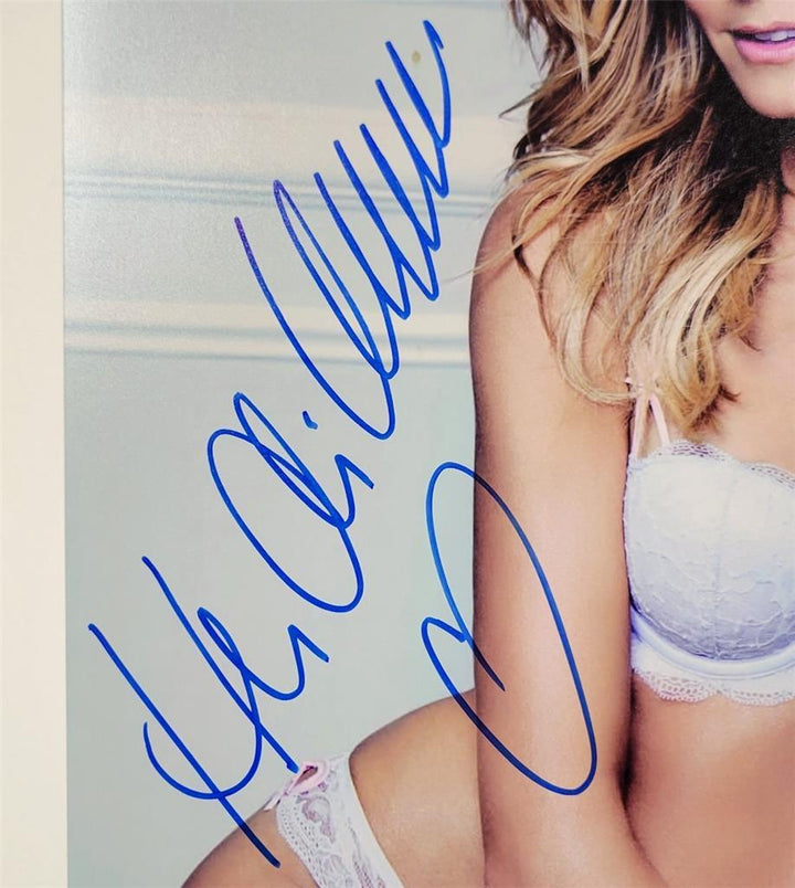 Heidi Klum signed 11x14 photo SI Victoria's Secret model autograph ~ Beckett BAS