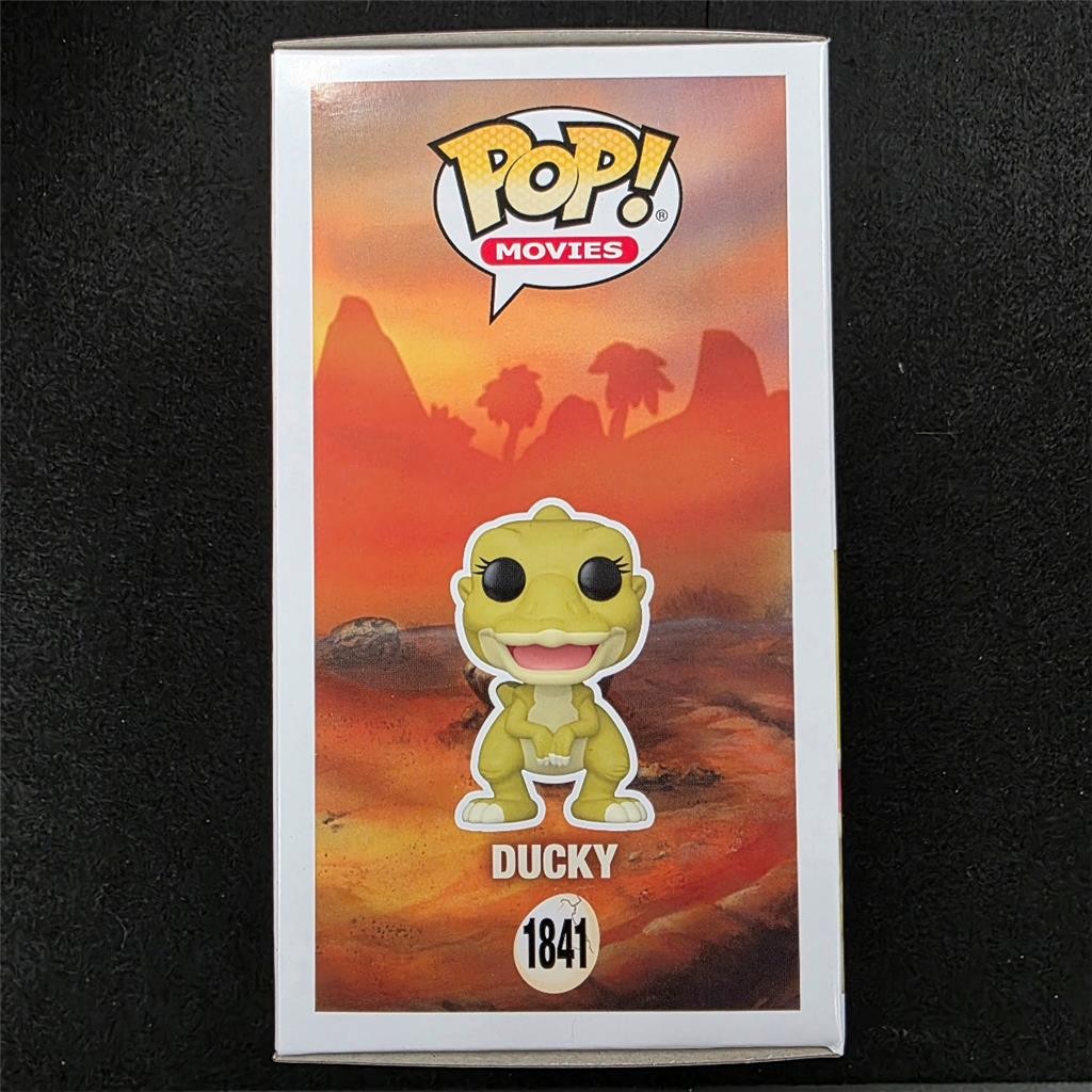 Aria Noelle Curzon signed "Ducky" Funko Pop 1841 Land Before Time autograph JSA