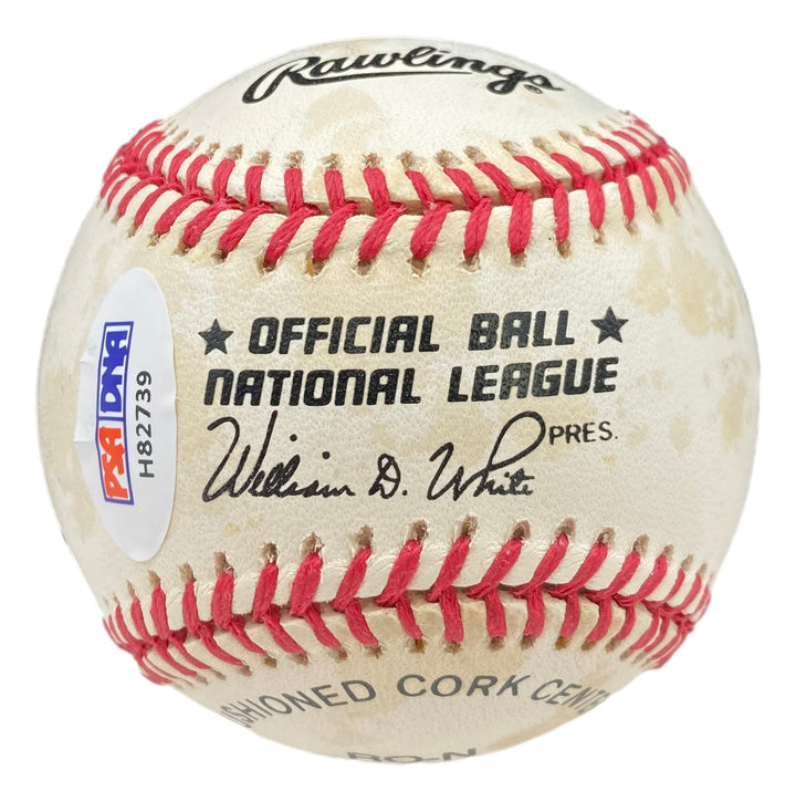Willie Mays San Francisco Giants Signed National League Baseball PSA H82739