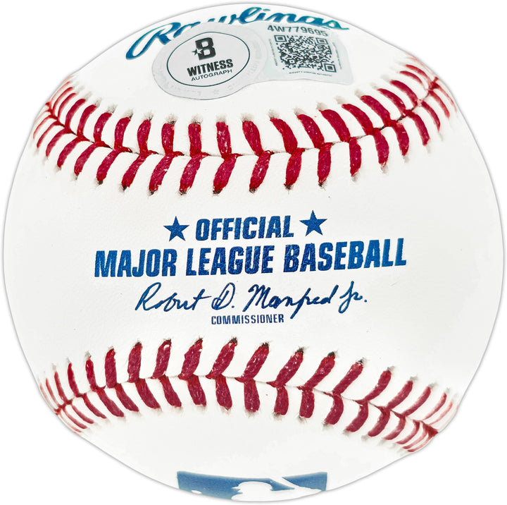 Sammy Sosa Signed Official MLB Baseball Cubs "7x All Star & 609 HR" Beckett Wit