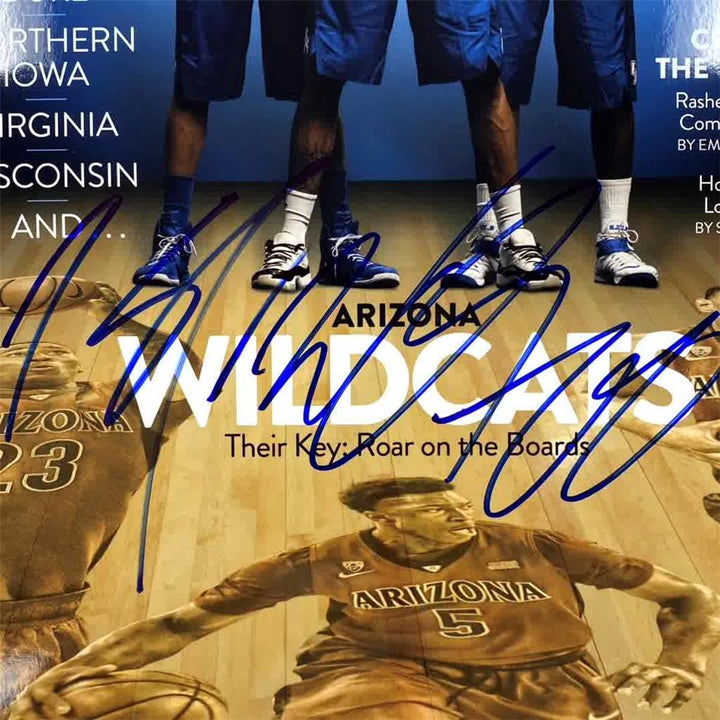Karl Anthony Towns & Willie Cauley-Stein signed SI 11x14 photo auto Beckett BAS