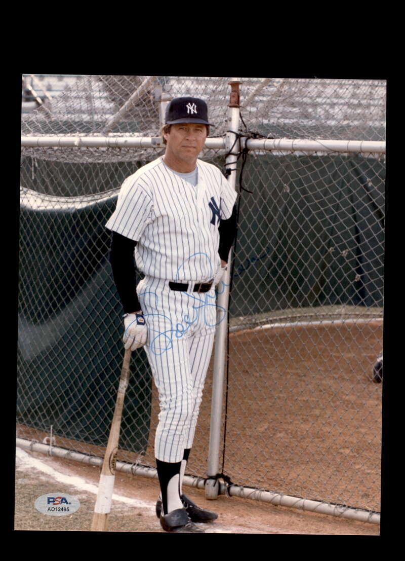 Bobby Murcer PSA DNA Signed 8x10 Photo Autograph Yankees