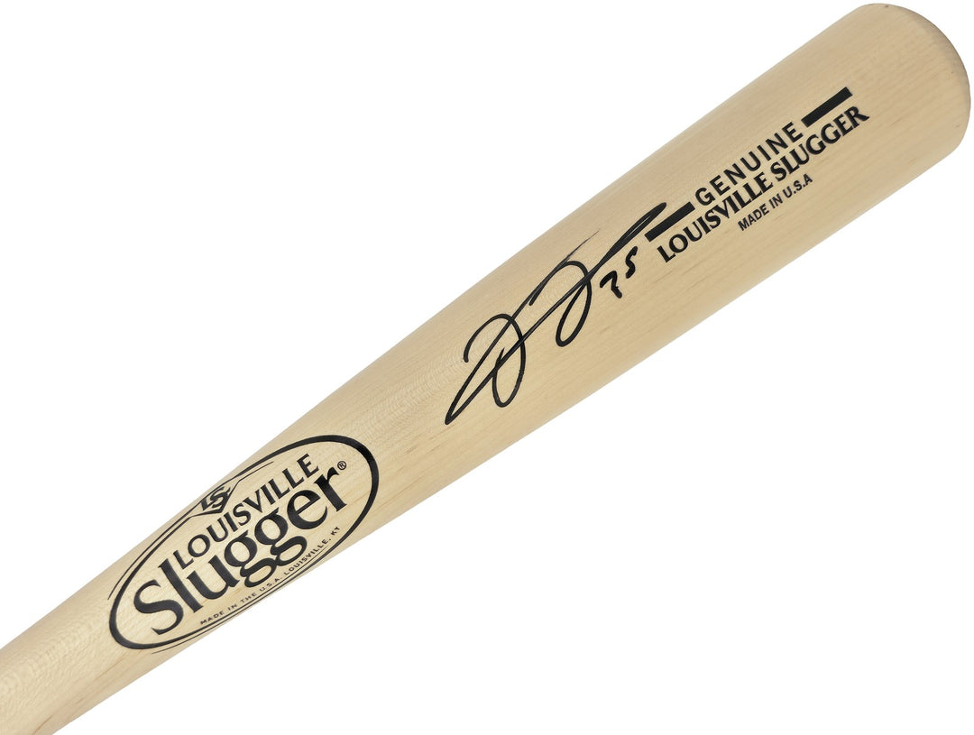 Frank Thomas Signed Blonde Louisville Slugger Genuine Baseball Bat Chicago