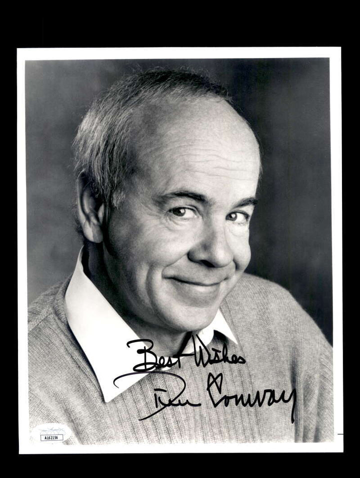 Tim Conway JSA Certed Signed 8x10 Photo Autograph