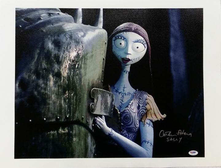 Catherine O'Hara Signed Nightmare Before Christmas 16x20 Canvas Photo PSA/DNA B