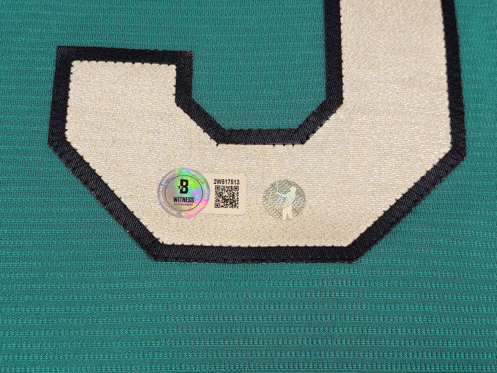 Mariners Ichiro Suzuki Auto Teal Nike Jersey Size XL "HOF 25" IS Holo & Beckett