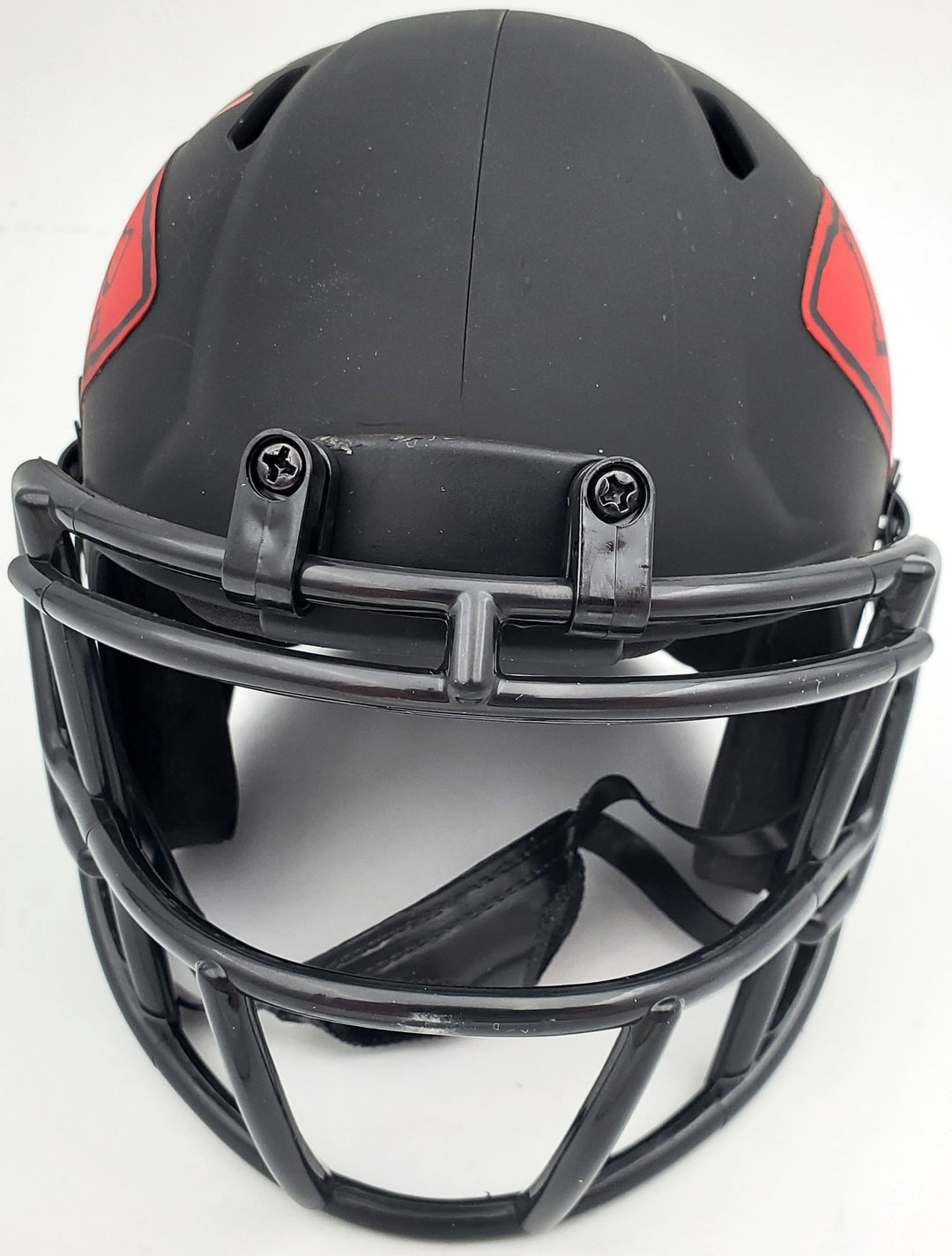 Clyde Edwards-Helaire Signed Chiefs Eclipse Black Speed Mini Helmet Beckett QR