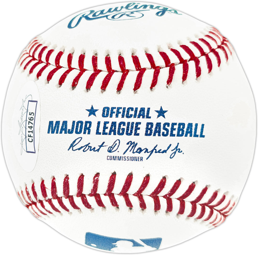 Armando Galarraga Signed MLB Baseball Detroit Tigers "28 Up, 28 Down" JSA