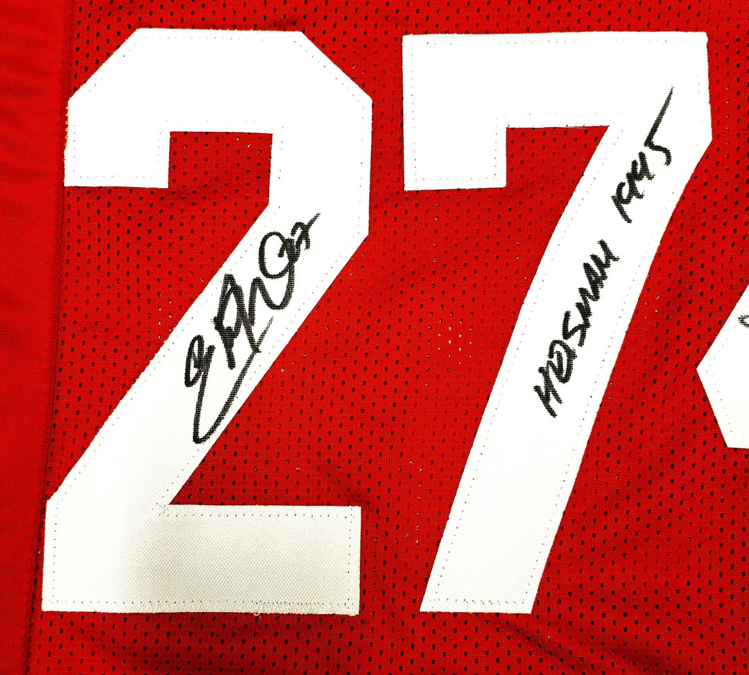 Ohio State Buckeyes Archie Griffin Eddie George Troy Smith Auto Jersey Heisman
