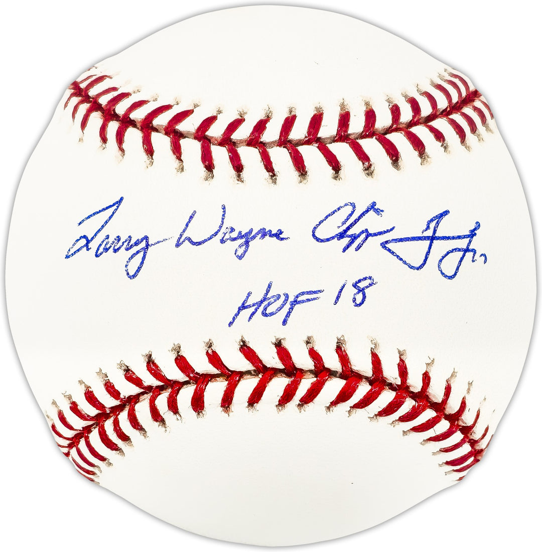 Chipper Jones Signed MLB Baseball Atlanta Braves Full Name Sig "HOF 18" Beckett