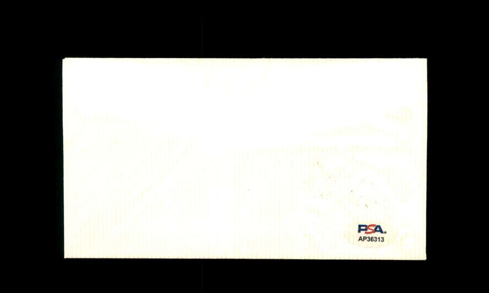 Rube Marquard PSA DNA Signed 1969 First Day Cover Cache FDC Autograph