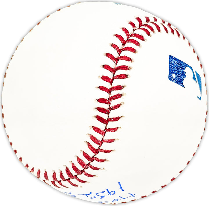 Harding Pete Peterson Autographed MLB Baseball Pirates 1955-59 Beckett BM25499