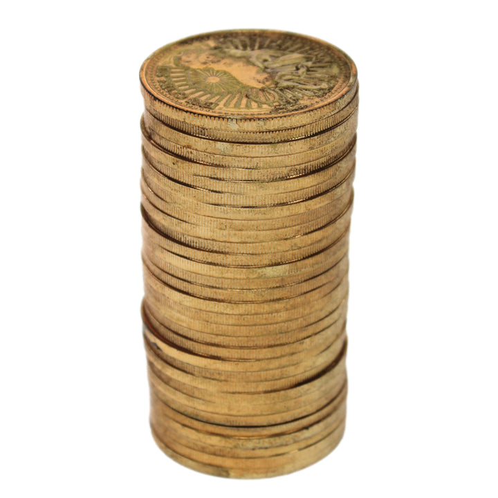 Authentic John Wick Stack of Coins Movie Prop Screen Used Prop Store COA RARE