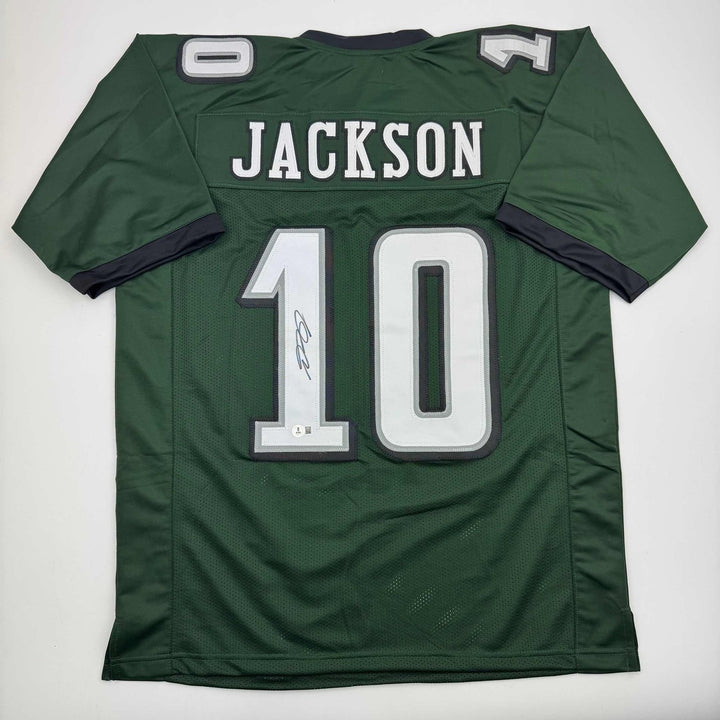 Autographed/Signed DESEAN JACKSON Philadelphia Green Jersey PSA/DNA COA