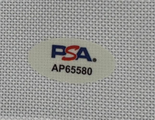 Chevy Chase Signed Bush Wood Caddyshack Golf Flag PSA/DNA Hologram