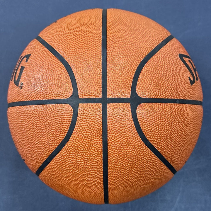 Jalen Rose Signed NBA Spalding Game Leather Basketball Auto Fab 5 Michigan COA