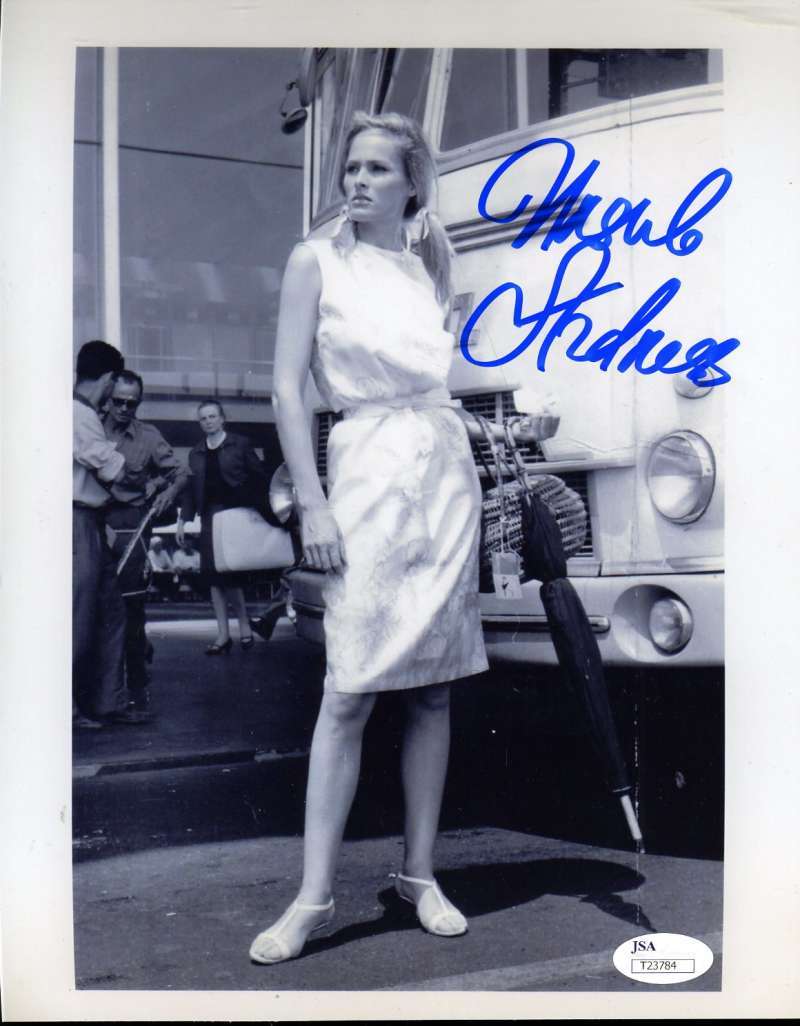 Ursula Andress Hand Signed Jsa Coa 8x10 Photo Autograph Authentic