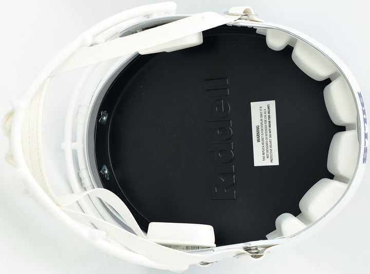 Jim Kelly, Thomas & Reed Auto Bills Rivalries White Full Size Replica Spd Helmet