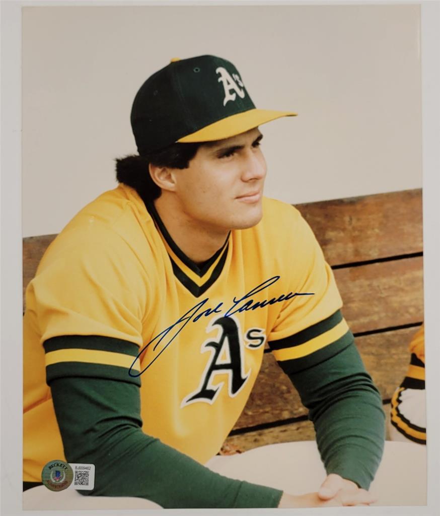 Jose Canseco signed Oakland A's 8x10 Photo autograph ~ BAS Beckett