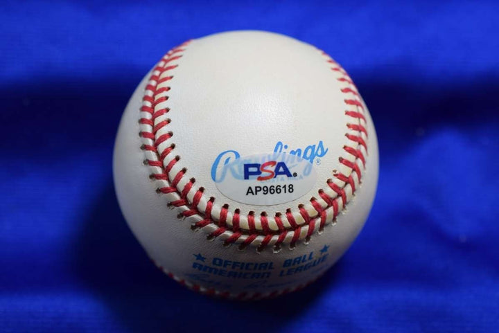 Robin Yount PSA DNA Autograph American League OAL Signed Baseball Brewers