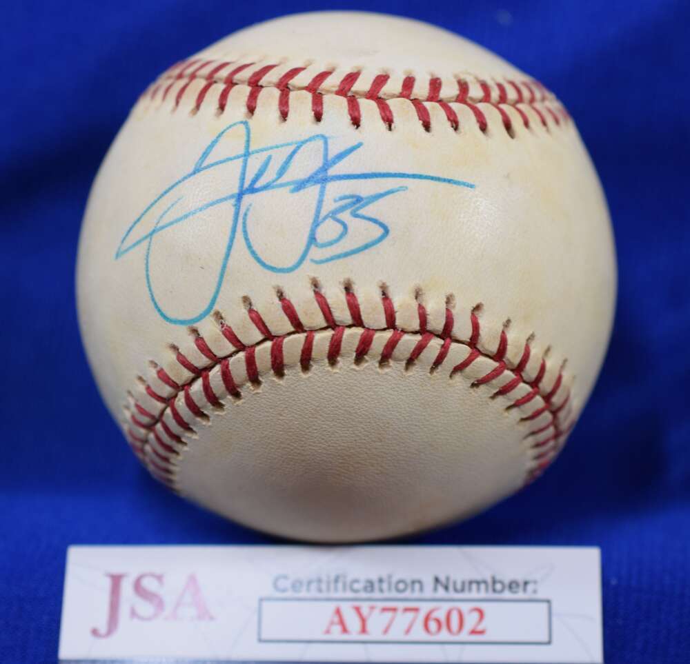 Frank Thomas JSA COA Signed American League Autograph Baseball
