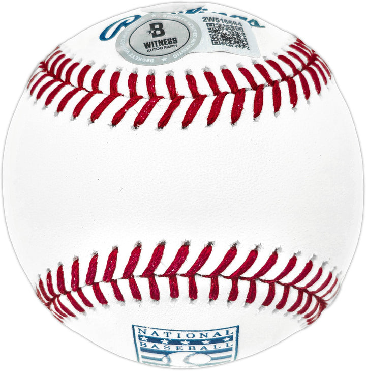 Ichiro Suzuki Signed HOF Logo MLB Baseball Mariners IS Holo & Beckett Wit QR