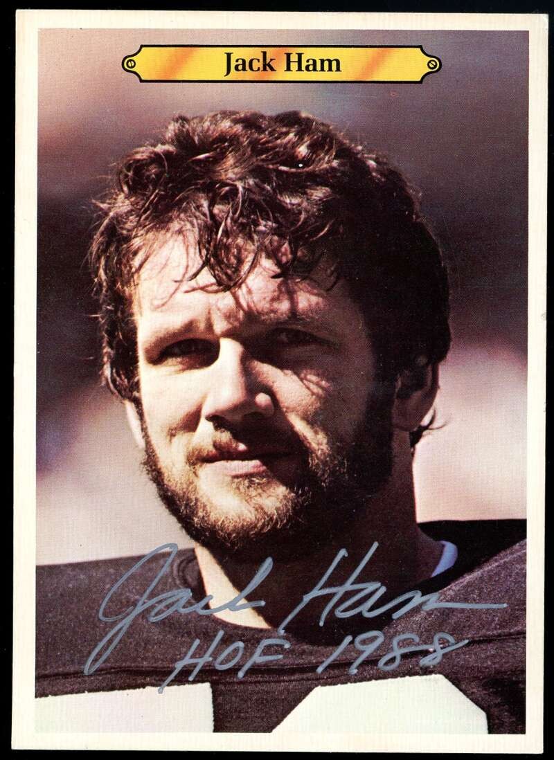 Jack Ham PSA DNA Signed 1980 Topps Super Autograph
