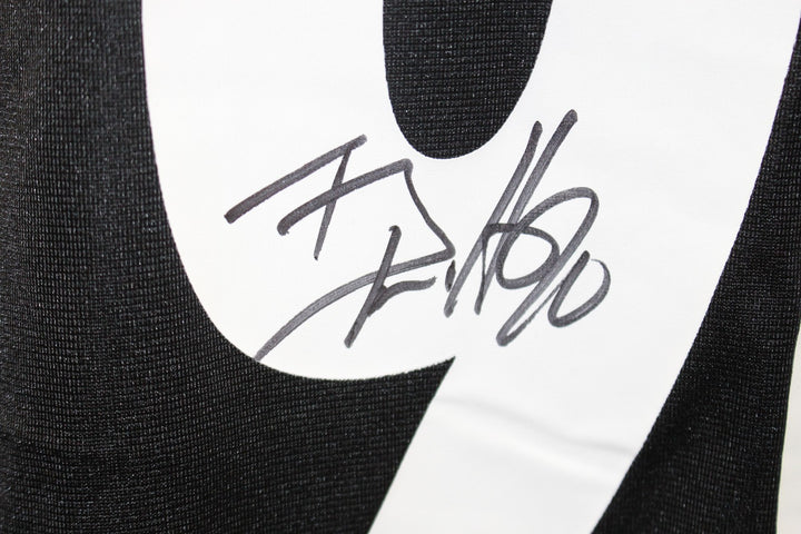 TJ Watt Autographed Pittsburgh Steelers Nike Black Size XL Jersey Beckett 56203