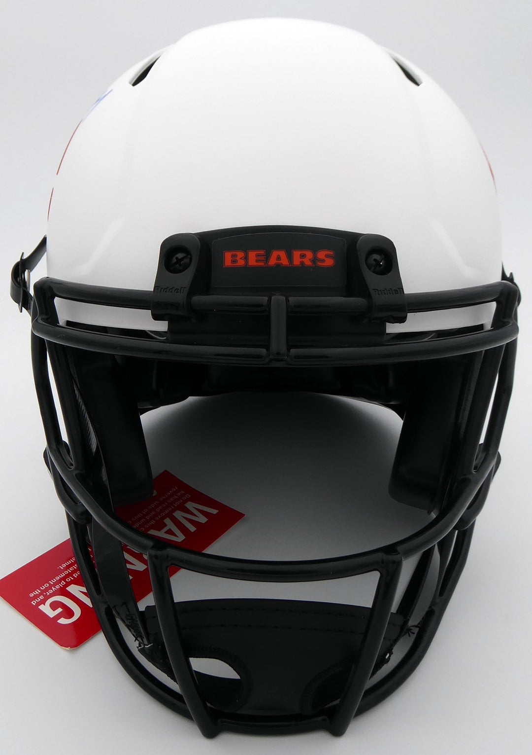 Justin Fields Signed Bears Lunar Eclipse White Full Size Authentic Speed Helmet