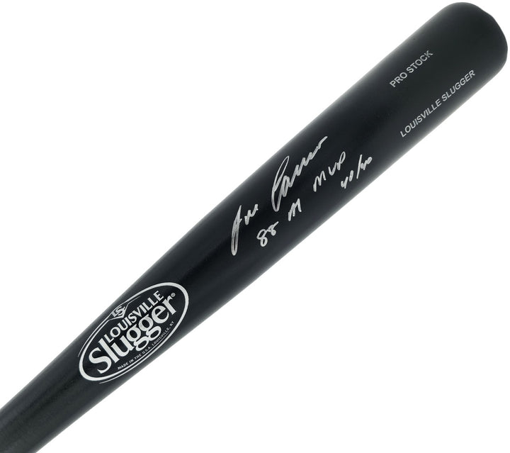 Jose Canseco Auto Black L Slugger Pro Stock Baseball Bat A's 88 AL MVP 40/40