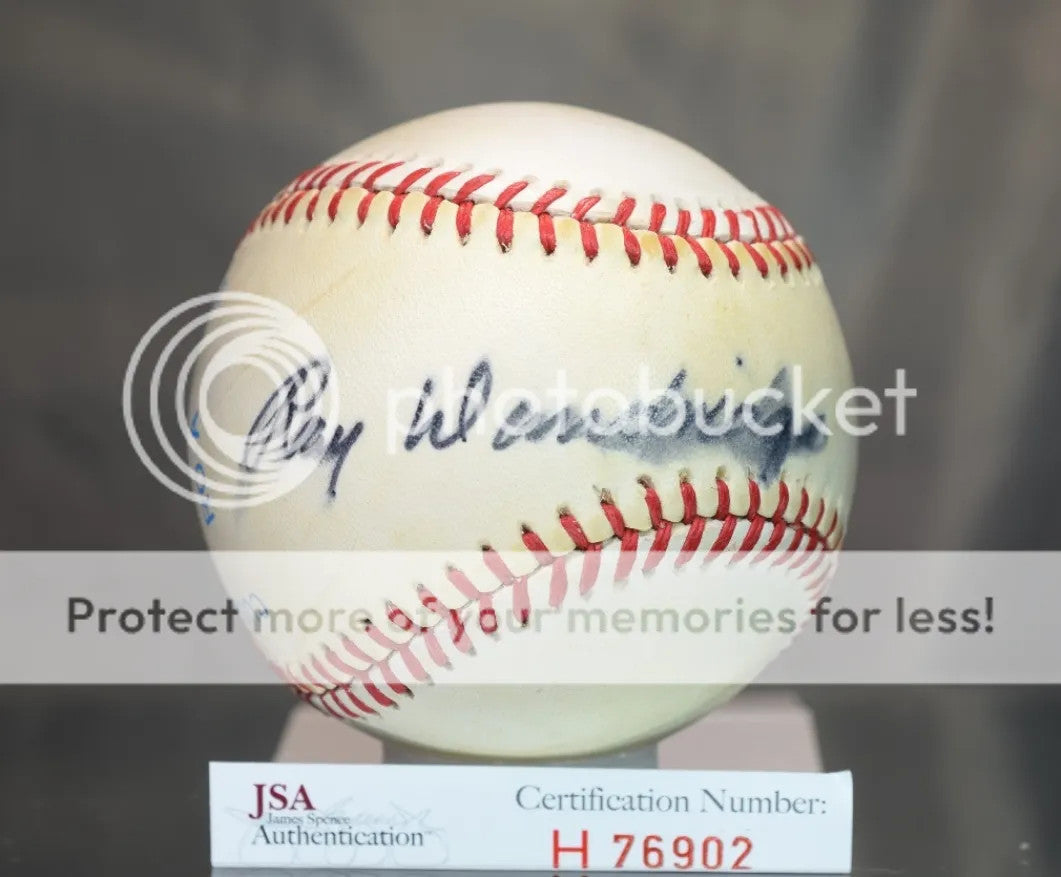 Ray Dandridge Signed Jsa Authenticated American League Baseball Autograph