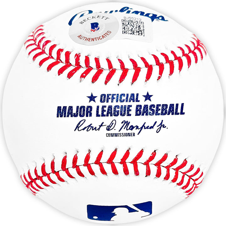 Julio Rodriguez Signed MLB Baseball Seattle Mariners Beckett