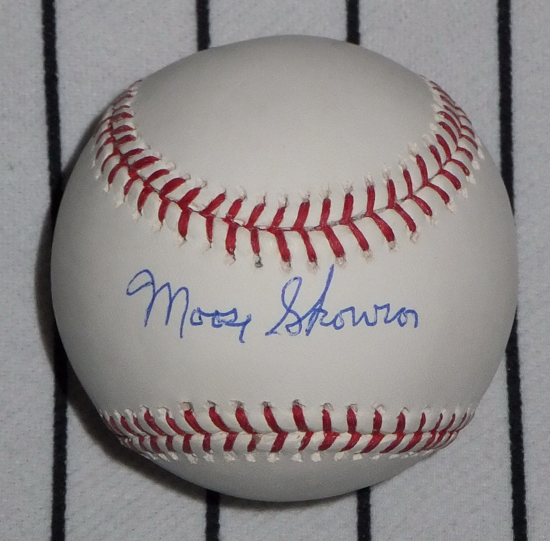 BILL MOOSE SKOWRON SIGNED OFFICIAL MLB BASEBALL NY YANKEES BALL LA DODGERS AUTO