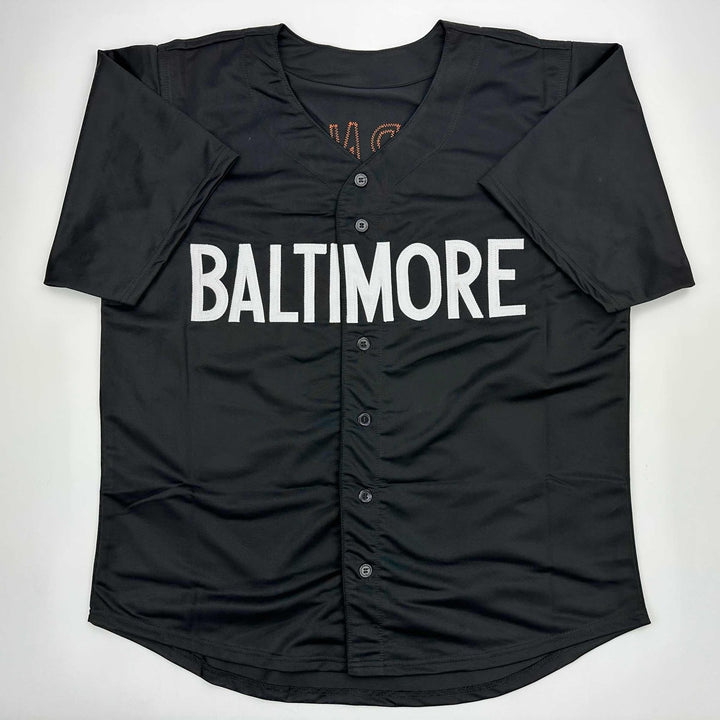 Autographed/Signed Corbin Burnes Baltimore City Connect Jersey Beckett COA