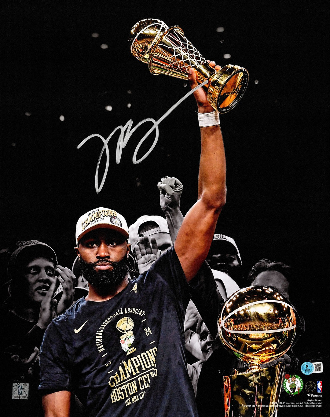 Jaylen Brown Signed 16x20 Photo Boston Celtics Beckett Witness