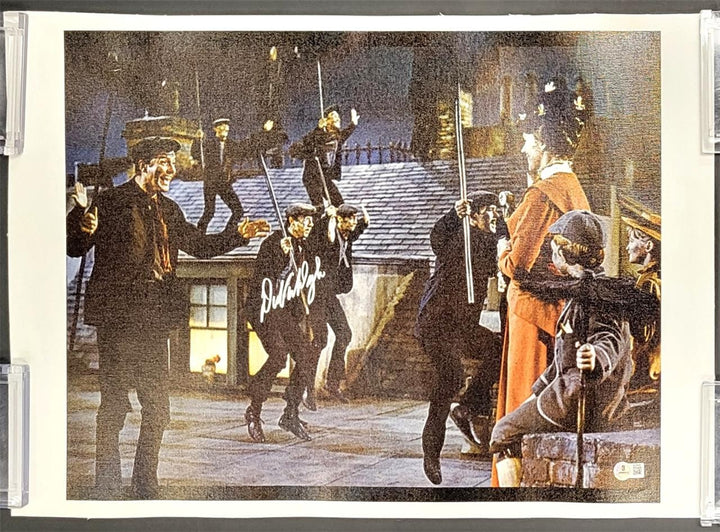 Dick Van Dyke autograph signed Mary Poppins 16x20 Canvas Photo ~ Beckett BAS