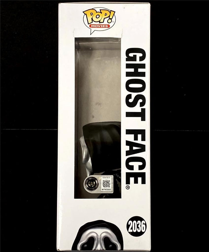 Matthew Lillard Stu & Skeet Ulrich Billy signed Ghost Face Funko Pop VHS ~ BAS