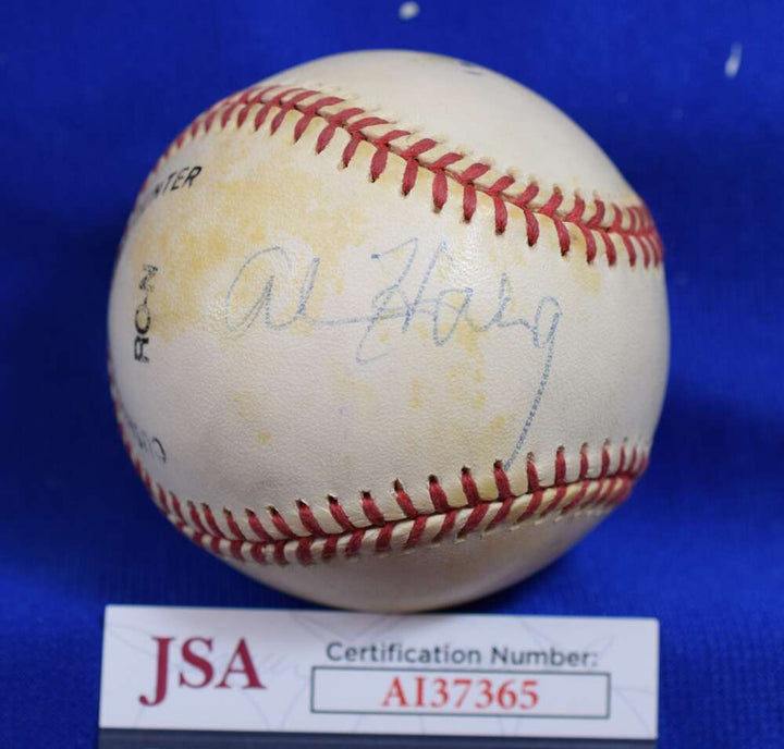 Alexander Haig JSA COA Autograph National League Signed Baseball