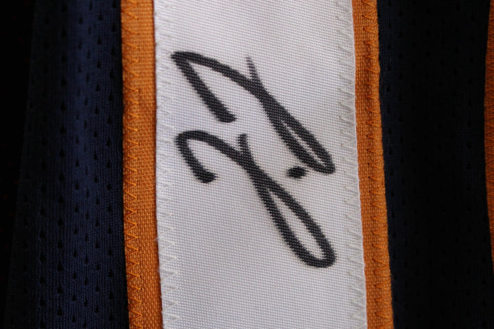 Jerry Jeudy Autographed/Signed Pro Style Size XL Navy Jersey JSA 59365
