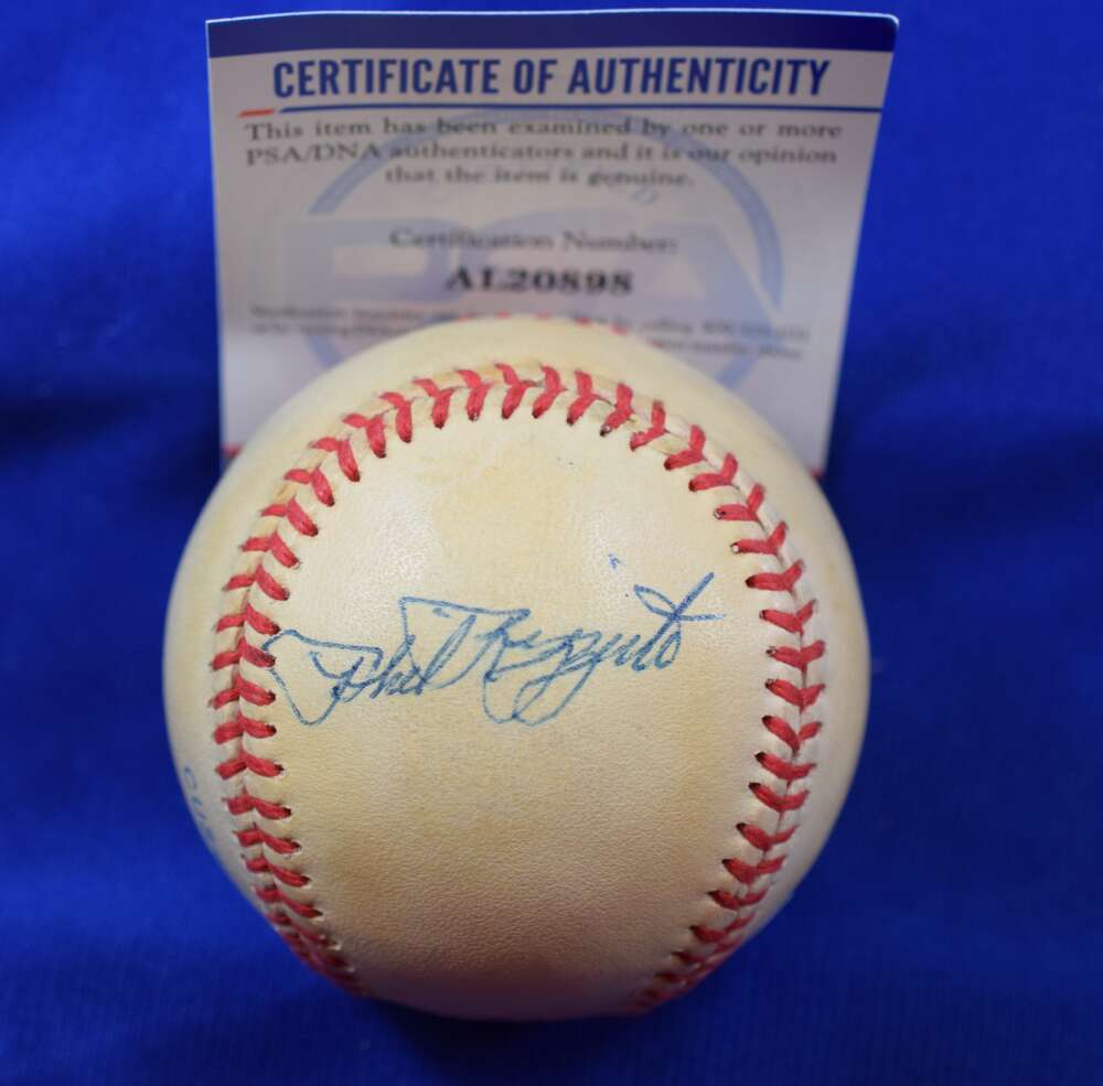 Phil Rizzuto PSA DNA Coa Autograph American League OAL Signed Baseball 1