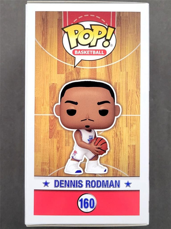 Dennis Rodman signed Pistons 1992 NBA All-Star Funko Pop! auto 160 ~ Beckett BAS