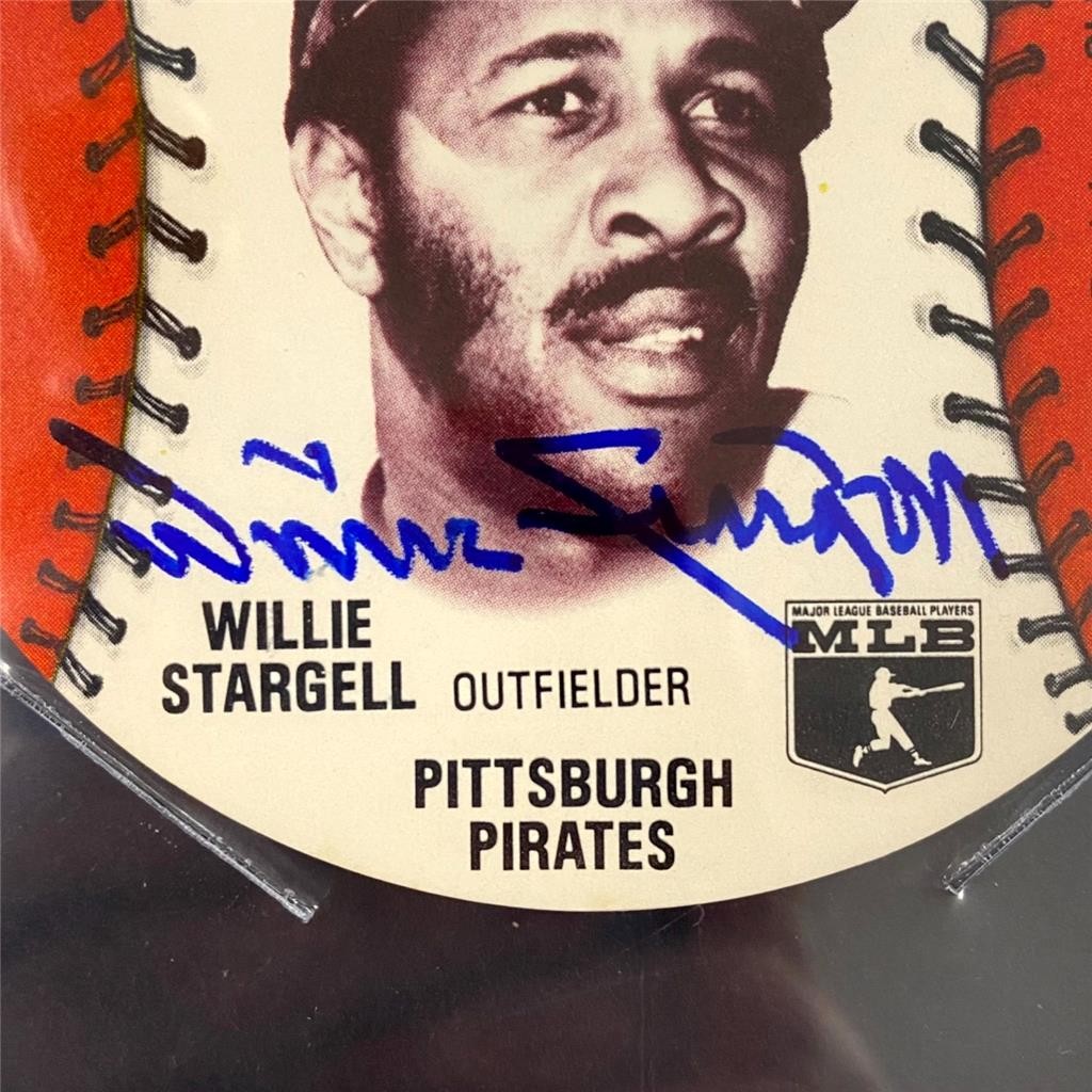 Willie Stargell signed 1976 Isaly Crane Discs 58 card auto autograph Beckett BAS