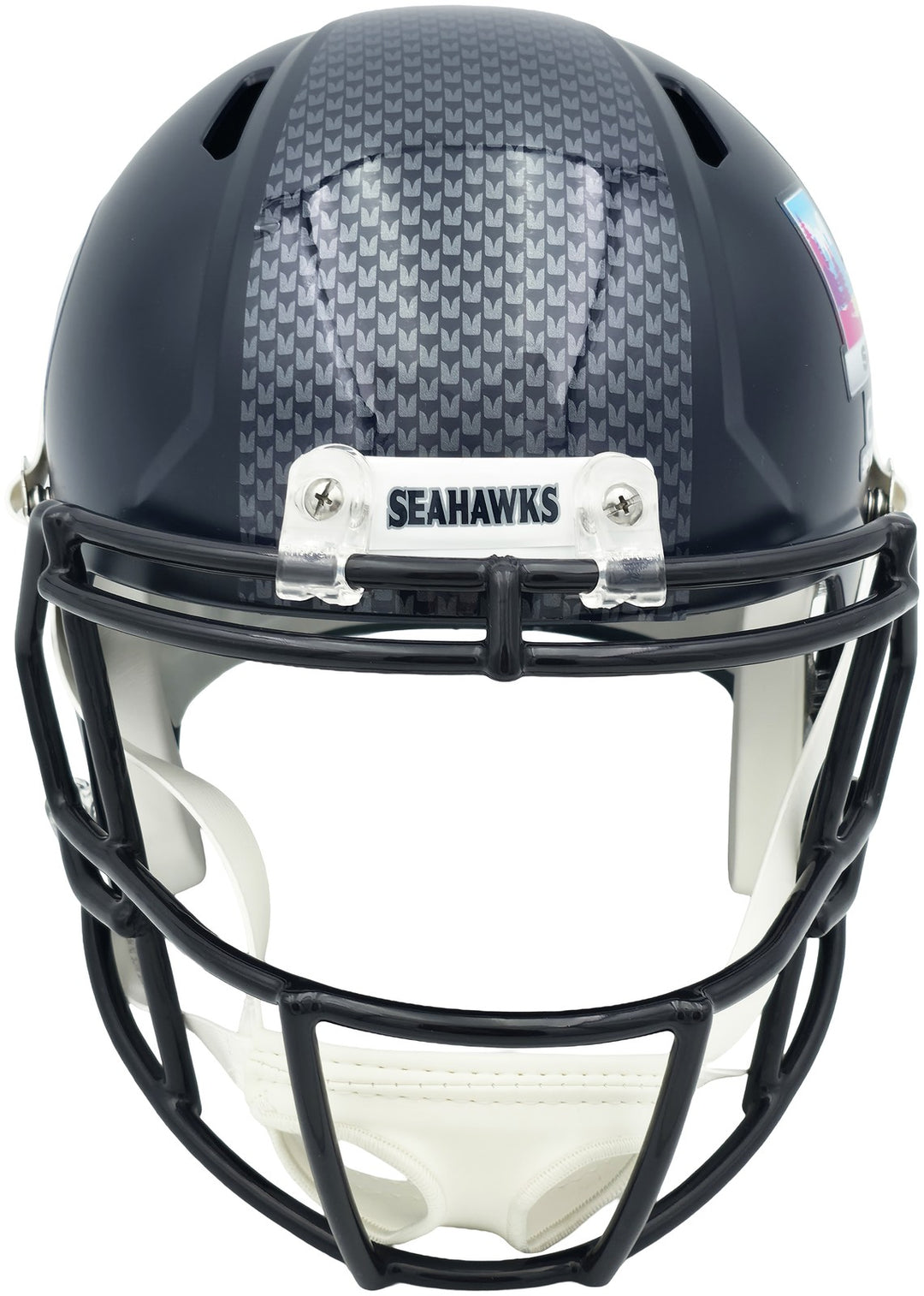 Unsigned Seattle Seahawks SB LX Champions Logo Full Sz Speed Rep Helmet