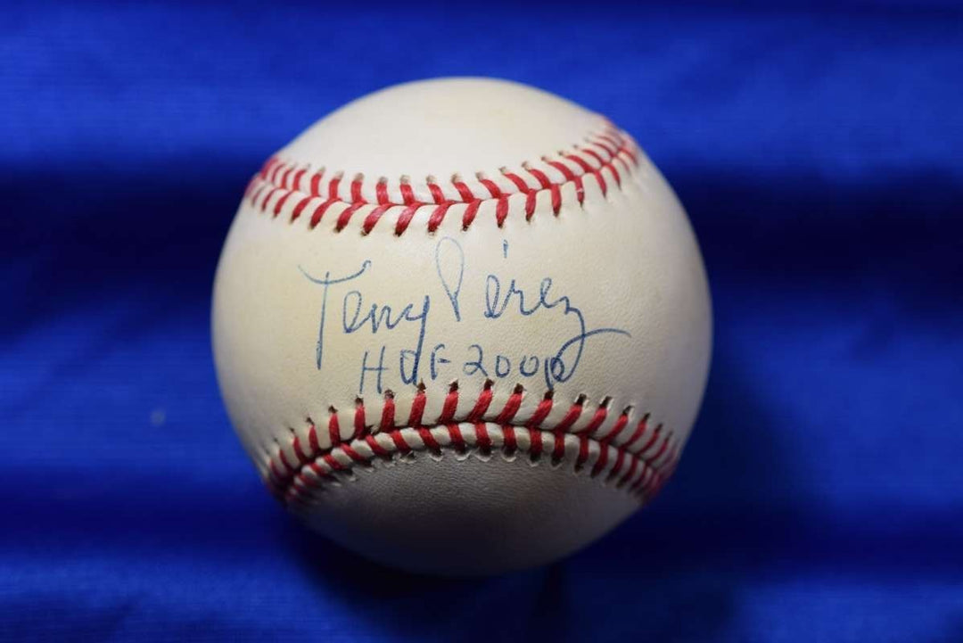 Tony Perez PSA DNA Autograph Major League OML Signed Baseball HOF 2000